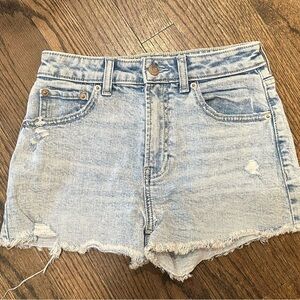 Gap Teen Denim Frayed Hem Shorts